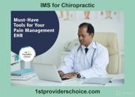 картинка 1 прикреплена к отзыву IMS for Chiropractic от Michael Walker