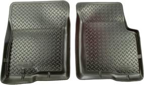 img 1 attached to 🚗 Husky Liners Classic Style Front Floor Liners - Black | 31001 | Compatible with 1987-1991 Chevrolet Blazer, 1980-1986 Chevrolet K10/K20, 1980-1991 GMC Jimmy (2 Pcs)