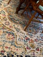 img 1 attached to Red Bohemian Area Rug 5' X 7' With Vintage Distressed Look - Rugshop review by Tai Waldbillig