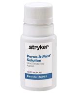 💧 perox-a-mint 1.5% hydrogen peroxide solution - convenient 1.5 oz bottle - individual use logo