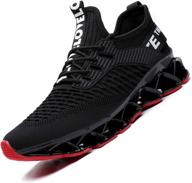 chopben men's blade running shoes: non-slip, breathable & stylish athletic sneakers for casual walking логотип
