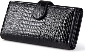 img 2 attached to JEEBURYEE Genuine Leather Women's Handbags & Wallets with Enhanced Blocking Capacity at Wallets+