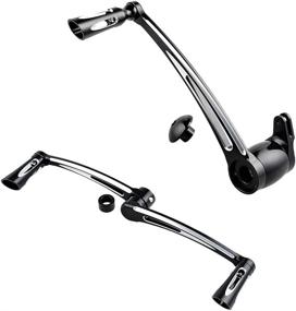 img 4 attached to 🔧 Enhance Your Harley Touring FLH FLT with Set Brake Arm Peg Pedal: Front Rear Shift Levers Shifter Pegs for 2014-2019 Models