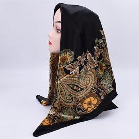 img 1 attached to 🧣 K ELewon Fashion Headscarf for Women - Wrapping Sleep Accessories, Scarves & Wraps