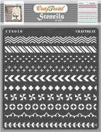 craftreat washi tape stencil x6 logo