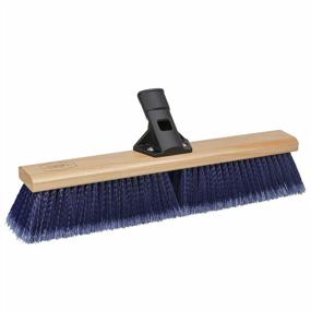 img 4 attached to SWOPT 18” Premium Multi-Surface Push Broom Cleaning Head — Indoor And Outdoor Push Broom — Interchangeable With All SWOPT Cleaning Products For More Efficient Cleaning And Storage