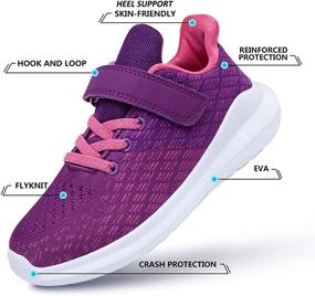 img 3 attached to ALLY BELLY Sneakers Lightweight Numeric_1 Girls' Shoes at Athletic