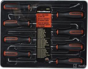 img 3 attached to 🛠️ GearWrench Long Hook & Pick Set - 84010: 8-Piece Professional Tool Kit