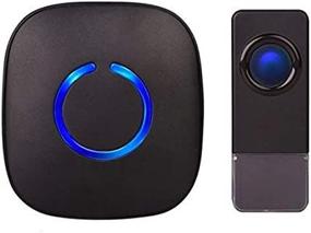 img 1 attached to SadoTech Waterproof Wireless Doorbell: 1000 Ft Range, LED Flash, Battery Operated - Perfect For Home Use