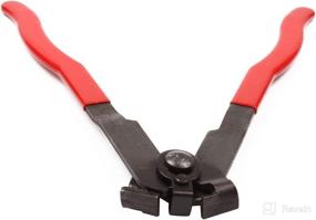 img 2 attached to Qbace 2 Piece Auto CV Joint Boot Clamp Pliers Set for Car Banding Tool Kit