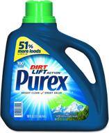 🌿 purex mountain breeze liquid laundry detergent - 150 oz, 115 loads (pack of 4) logo