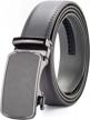 chaoren leather ratchet buckle adjustable men's accessories for belts logo