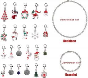 img 3 attached to Countdown To Christmas With RECUTMS DIY Ornament Advent Calendar Kit - 24PCS