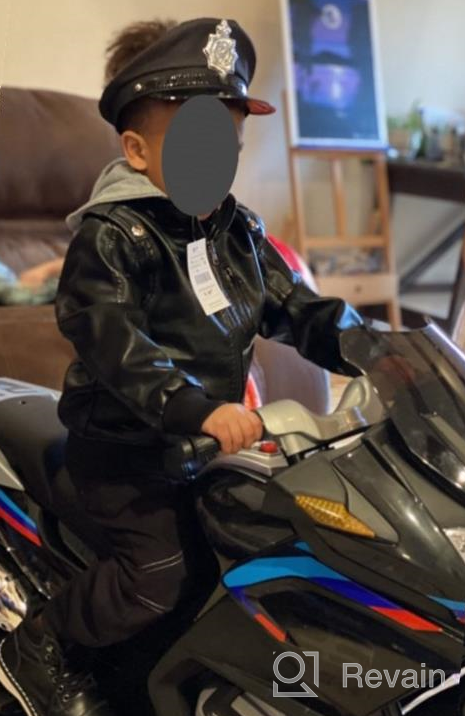 img 1 attached to 🧥 Budermmy Leather Motorcycle Jackets Zipper: Stylish Boys' Clothing review by Joe Lantz