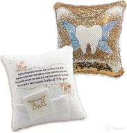 🦷 tooth fairy pillow for girls and boys - reversible sequin pillow with tooth pouch and holder - ideal tooth fairy gifts for girls or boys logo