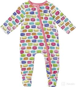 img 4 attached to 👑 Cute and Comfy Mud Pie Baby Girl Food Footed Sleeper: The Perfect Outfit for Your Little Princess!