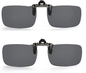 img 1 attached to Enhanced Vision with Polarized Metal Sunglasses Prescription Glasses