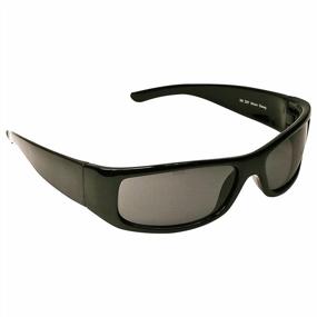 img 4 attached to 3M Moon Dawg Safety Glasses, ANSI Z87 Anti-Fog Gray Lens, Black Frame With Wide Temples, Lightweight & Durable