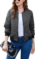 zeagoo womens classic quilted jacket women's clothing - coats, jackets & vests logo