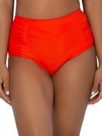 smart sexy standard high waisted ruching women's clothing : swimsuits & cover ups logo