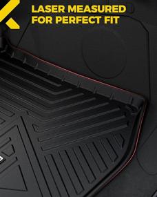 img 3 attached to KYX All Weather Protection Waterproof Accessories Interior Accessories good for Floor Mats & Cargo Liners