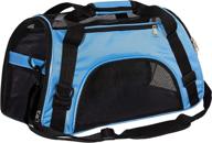 🐶 muchl cat dog carrier - soft-sided pet travel bag for comfortable airline approved transport, portable & foldable logo