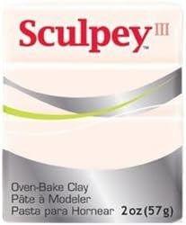 img 1 attached to 🖌️ Sculpey III Polymer Clay 2oz Beige S302-093 (5-Pack) - High-Quality Sculpey Polyform Clay For Crafting