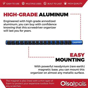 img 2 attached to Olsa Tools Органайзер для отверток Screwdrivers