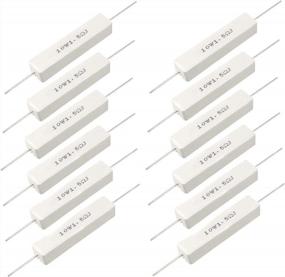 img 3 attached to 12Pcs 10W 1.5 Ohm 5% Cement Power Resistor Winding Ceramic