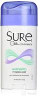 🕶️ sure anti-perspirant deodorant: totally invisible, unscented underarm protection logo