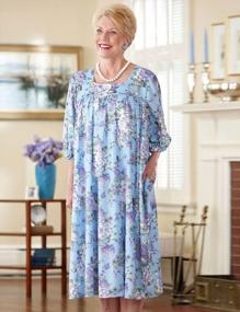 img 3 attached to Stylish And Comfortable Women'S Nightgown & House Dress With Pockets By Bloggerlove