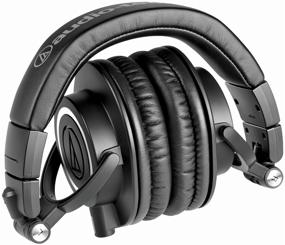 img 4 attached to 🎧 Black Audio-Technica ATH-M50x Headphones