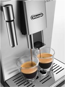 img 4 attached to ☕ De'Longhi Autentica ETAM 29.510 Coffee Machine: Sleek Silver/Black Design and Superior Performance