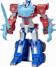 img 4 attached to Transformers Cyberverse Adventures Optimus Prime F2731, red/blue