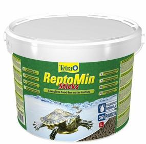img 1 attached to Сухой корм для рыб, рептилий Tetra ReptoMin Sticks, 500 мл, 130 г