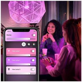 img 4 attached to Philips Hue White and Color Ambiance Starter Kit