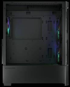 img 4 attached to 🖥️ COUGAR Duoface RGB Black Computer Case