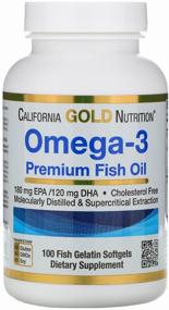 img 2 attached to 🐟 California Gold Nutrition Omega-3 Premium Fish Oil Capsules, Pack of 100 Pieces