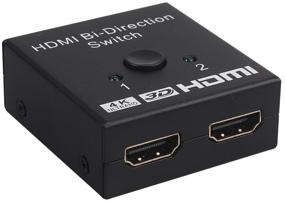 img 3 attached to PALMEXX 4K UltraHD 3D HDMI Switch: 1x2 HDMI to HDMI/2x1 HDMI to HDMI