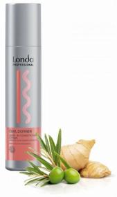 img 4 attached to Londa Professional Curl Definer 💁 Leave-in Conditioner - 250ml for Curly Hair