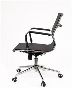 img 3 attached to 🪑 Everprof Opera LB T Office Computer Chair - Comfy Textile Upholstery, Elegant Black Design