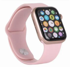 img 4 attached to SMART WATCH NEW HIGH QUALITY VERSION series 8 rose gold case watches