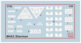 img 3 attached to Сборная модель ZVEZDA Американский средний танк М4А2 Шерман (3702) 1:35