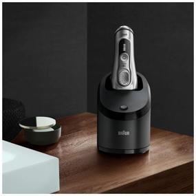 img 4 attached to 🪒 Braun 9390cc Men's Electric Shaver in Sleek Silver for Superior Grooming Experience