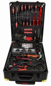 img 3 attached to Tool set Swiss Tools ST-1069, 187 pcs., black / red