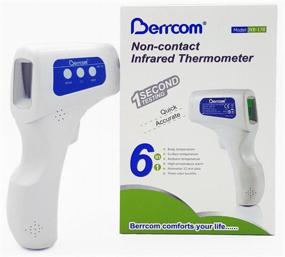 img 3 attached to Contactless thermometer Berrcom JXB-178 white