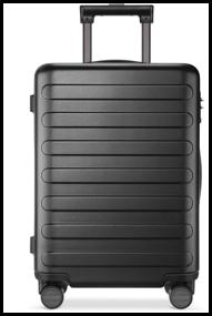 img 4 attached to Xiaomi NINETYGO Business Travel Luggage 28, black