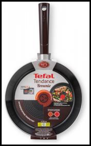 img 2 attached to Сковорода Tefal Tendance Brownie, с крышкой, диаметр 24 см