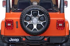 img 3 attached to Toyland Car Jeep Rubicon DK-JWR555, orange