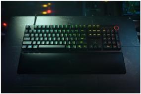 img 4 attached to Razer Huntsman V2 Gaming Keyboard Razer Clicky Optical Switch Purple, Black, Russian